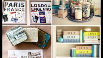 Radoši veidi, kā parādīt ceļojumu suvenīrus