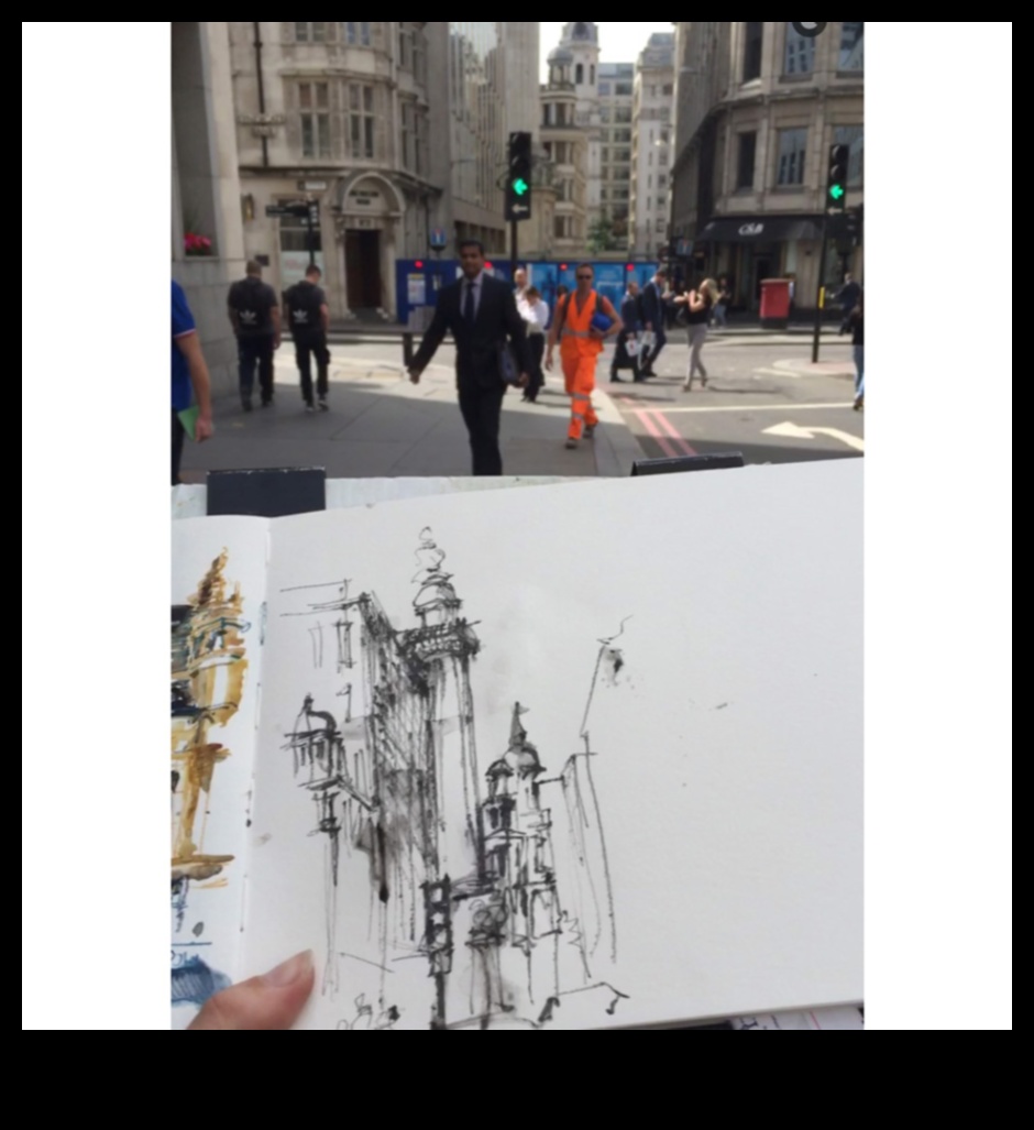 Zīmulis un bruģis: pilsētas ielu faktūras tveršana