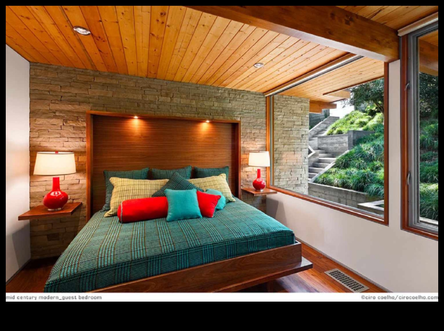 Gadsimta vidus mūsdienu guļamistabas dekoru idejas