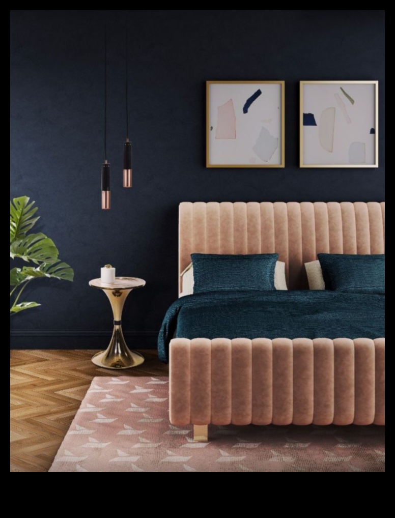 Gadsimta vidus mūsdienu guļamistabas dekoru idejas