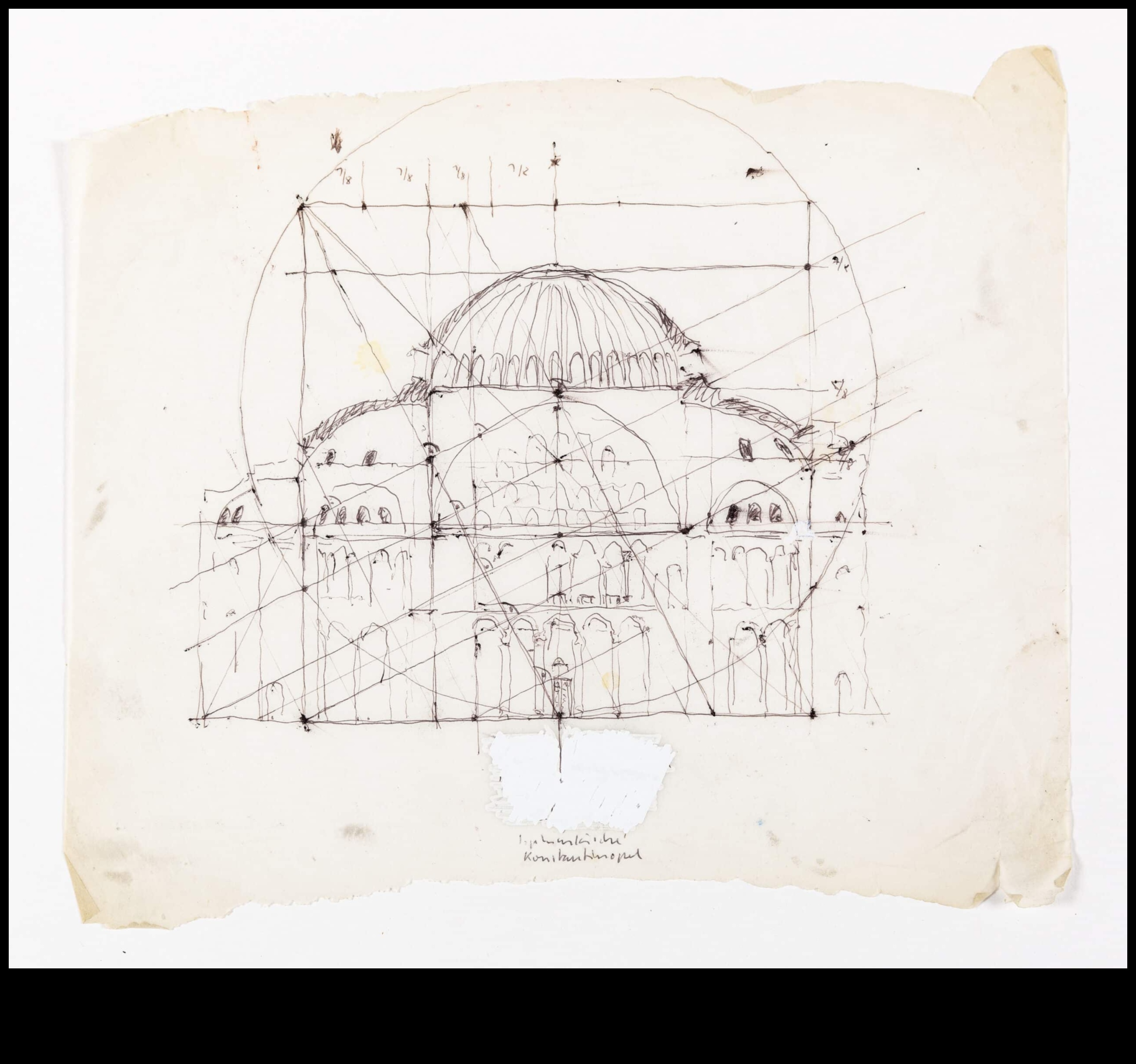 Arhitektūras harmonija: strukturālo elementu krustpunkta zīmēšana