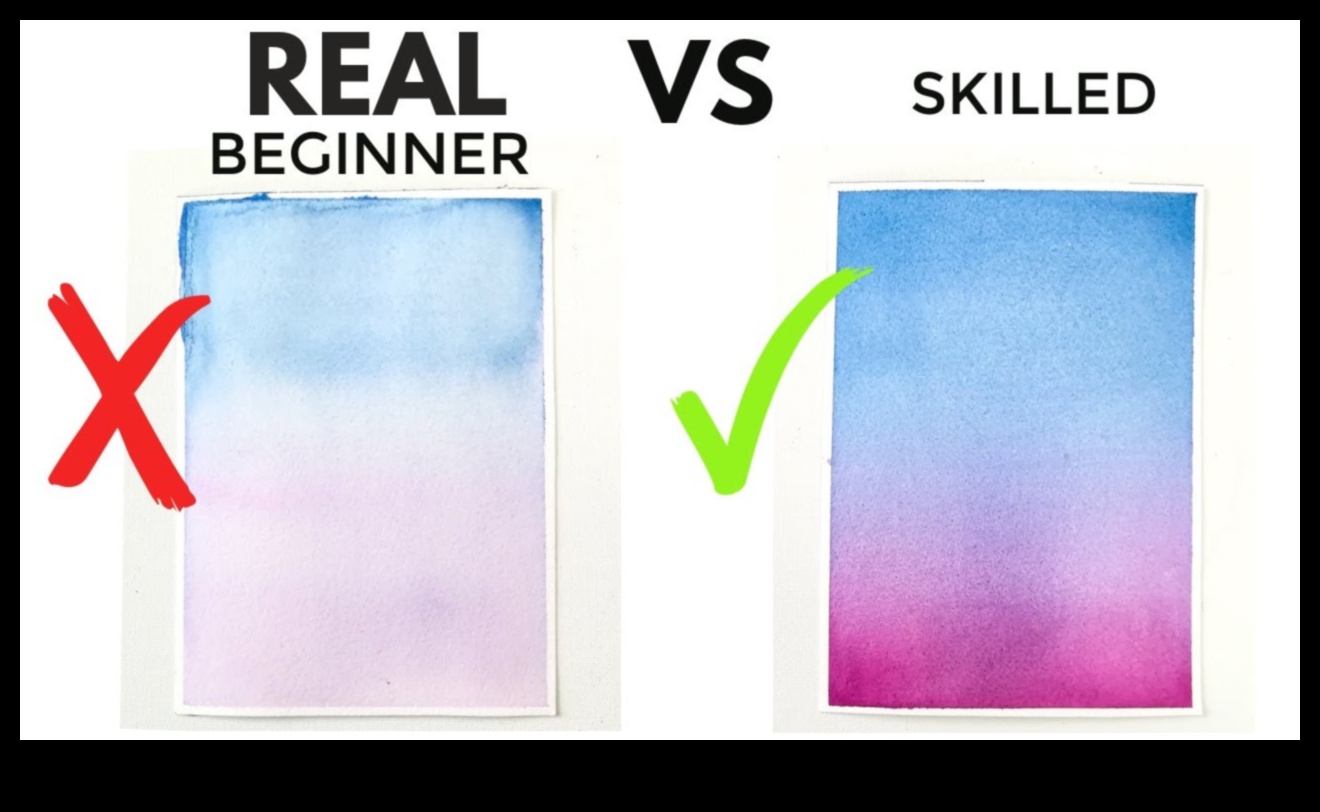 Elegances saplūšana: nevainojamu pāreju panākšana akvareļos