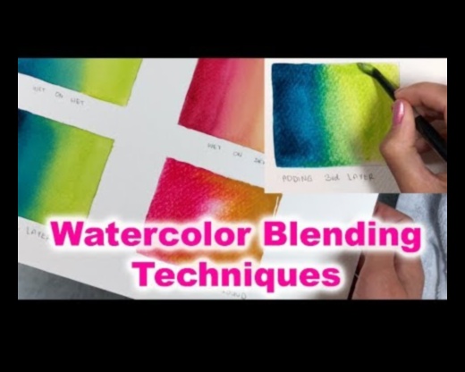 Elegances saplūšana: nevainojamu pāreju panākšana akvareļos