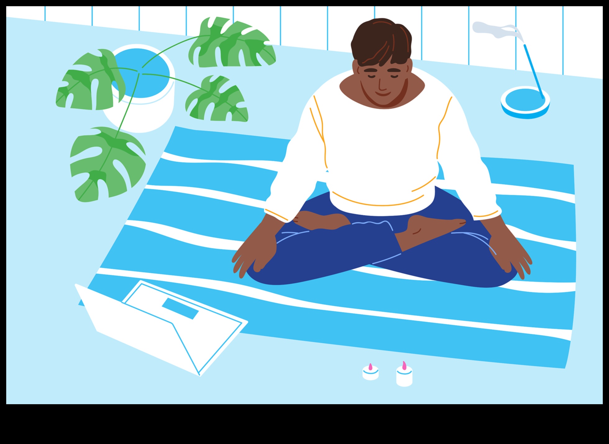 Mierīgs prāts, skaidrs ceļš: meditācija stresa mazināšanai un labsajūtai