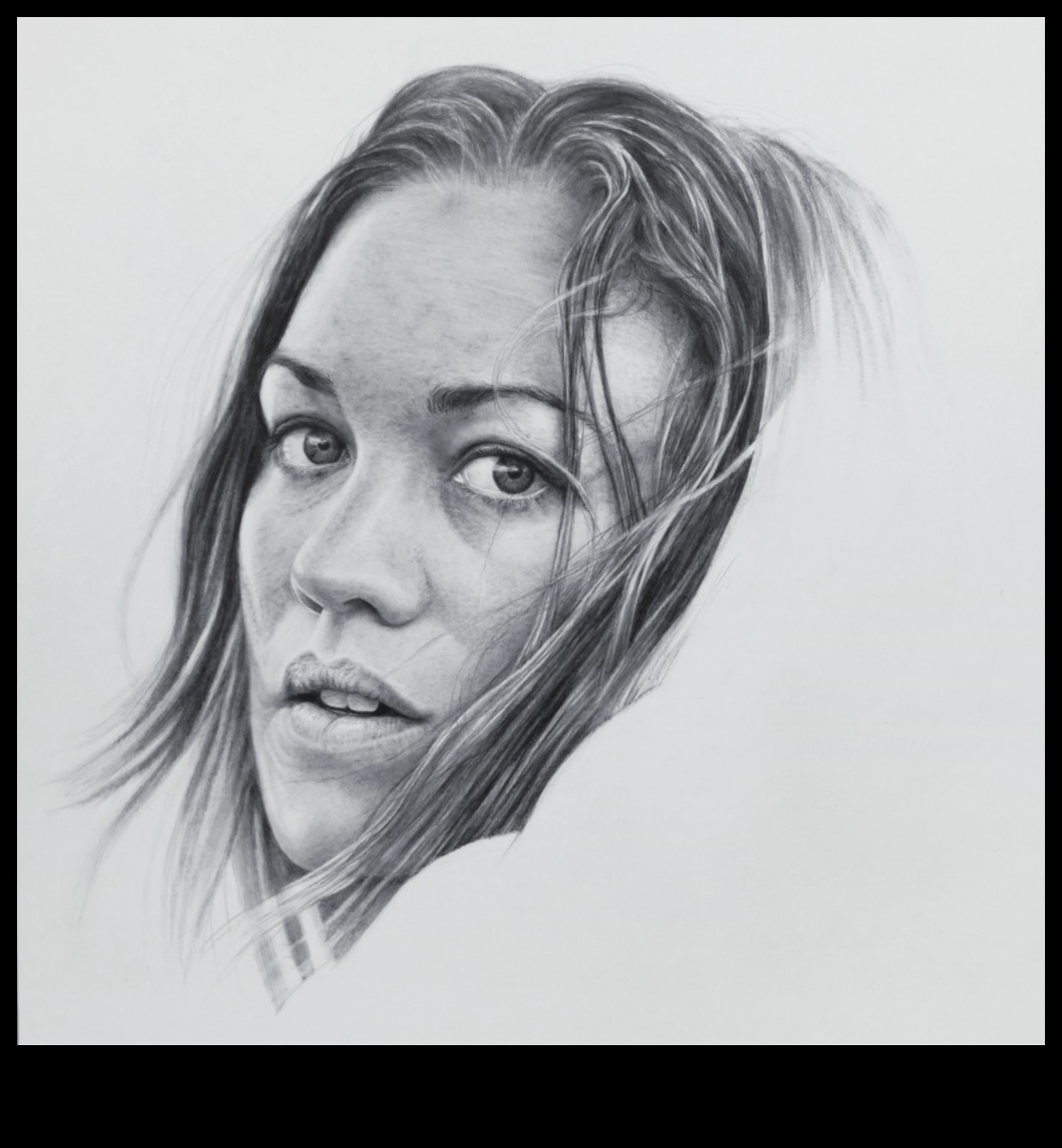 Grafīta reālisms: dabiski portreti ar zīmuli