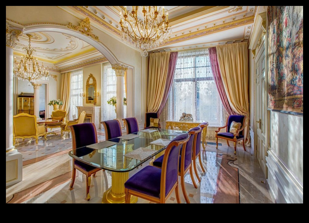 Viktorijas laika ēdamistabas dekoru idejas