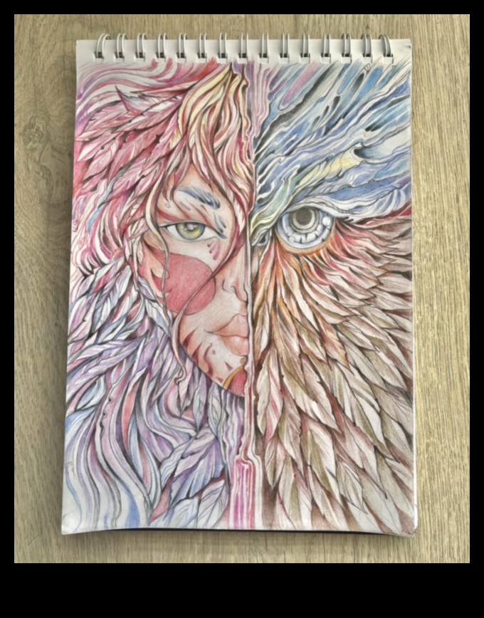 Zīmēšanas harmonija: līdzsvara un vienotības sasniegšana ar akvareļu zīmuli