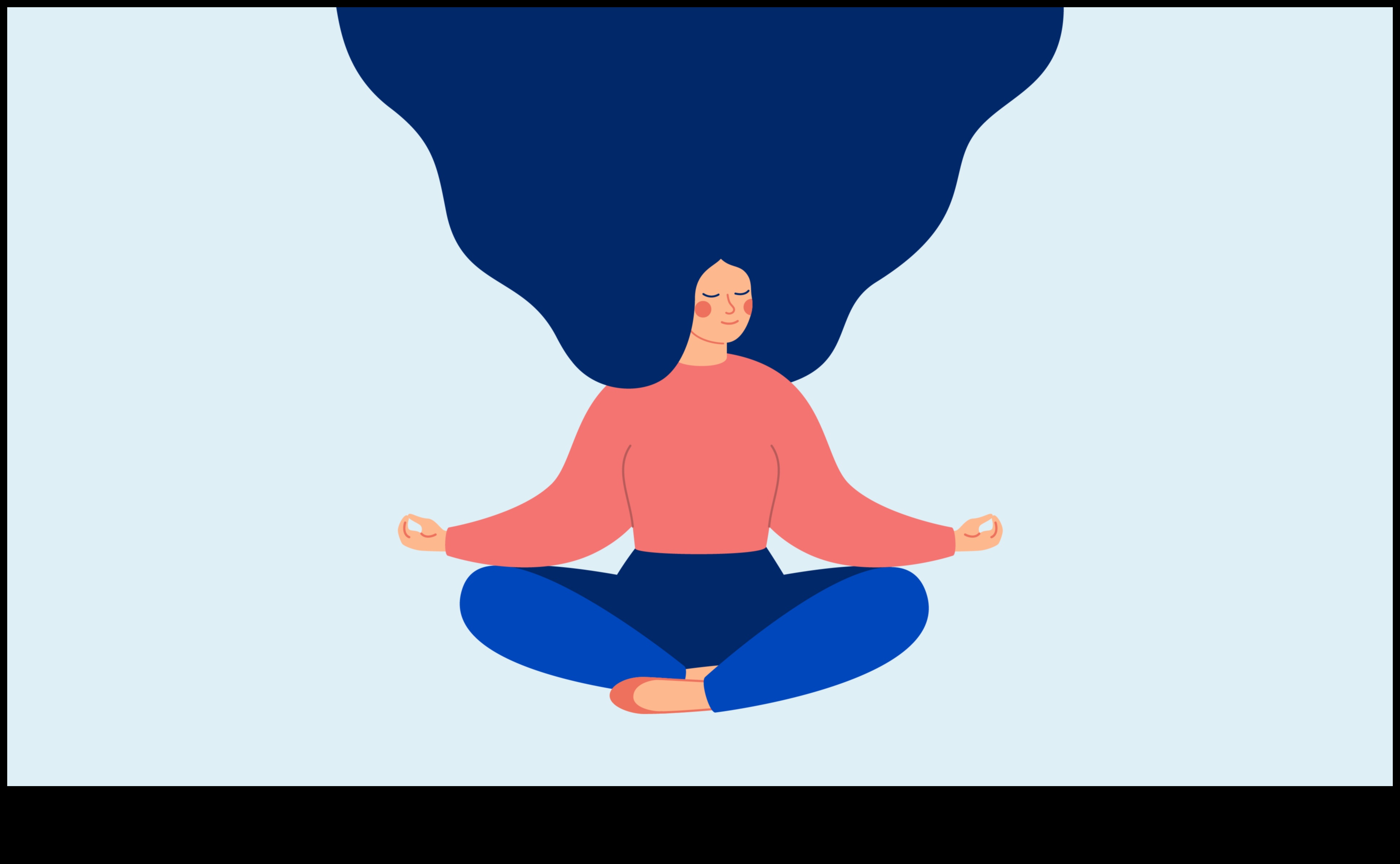 Mierīgs un savākts: virzība uz meditācijas transformatīvajiem rezultātiem