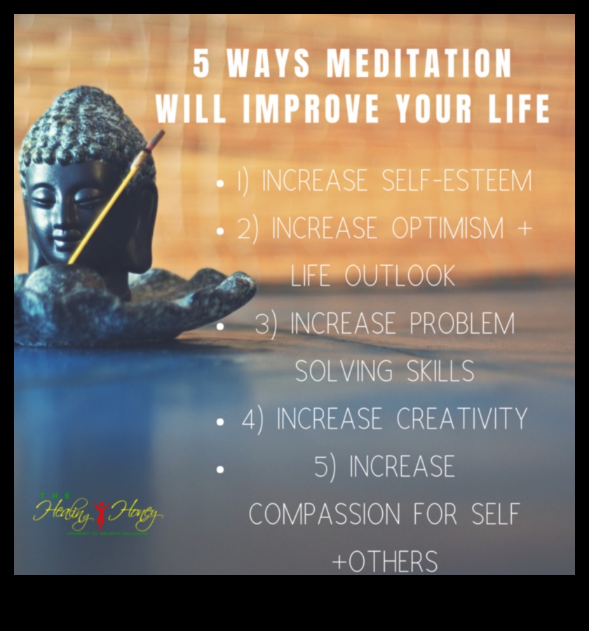 Mierīgs un savākts: atklājiet meditācijas dziļās priekšrocības