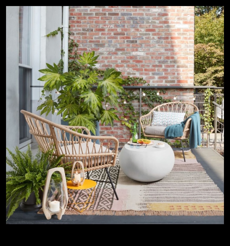 Kādi ir daži efektīvi veidi, kā iepludināt Coastal Vibes nelielā āra telpā, izmantojot dekoru idejas?