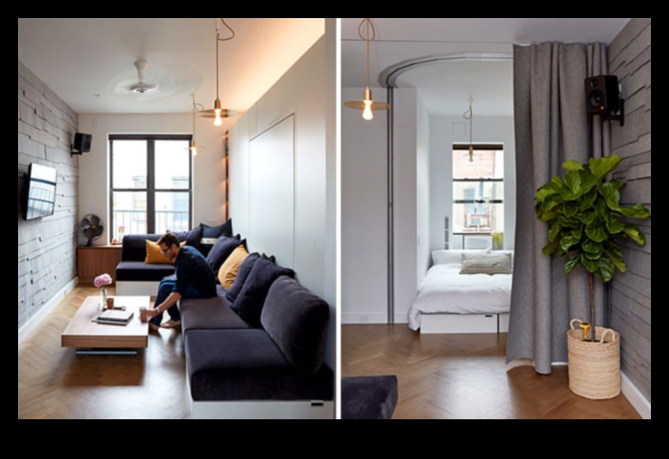 7 mājas dekorēšanas iespējas maziem dzīvokļiem, lai maksimāli palielinātu telpu