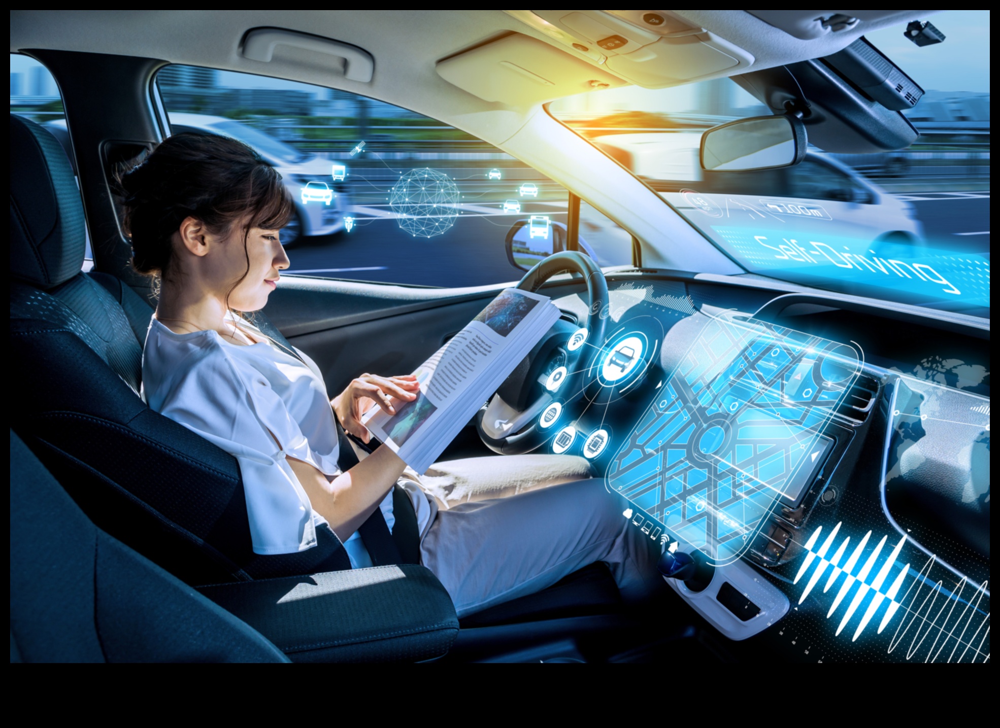 Revolucionāri braucieni: viedā automobiļu elektronika veido nākotni