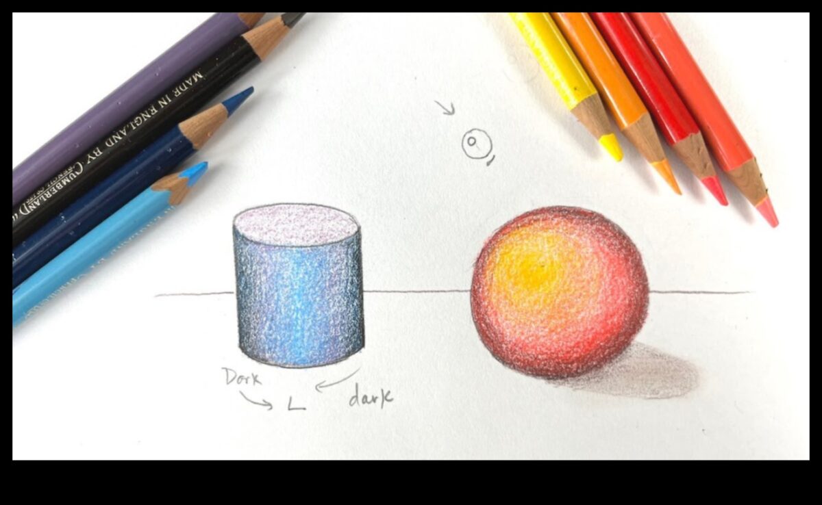 Zīmēšanas dziļums: 3D reālisma paņēmieni ar krāsainu zīmuli