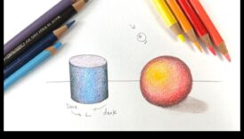 Zīmēšanas dziļums: 3D reālisma paņēmieni ar krāsainu zīmuli