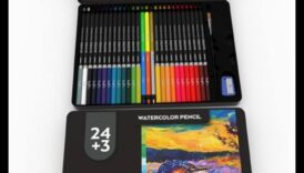 Nokrāsu burvība: izveidojiet burvīgas ainas ar akvareļu zīmuļiem