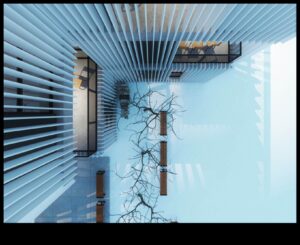 Arhitektūras harmonija: strukturālo elementu krustpunkta zīmēšana