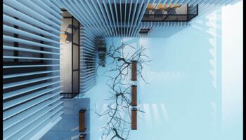 Arhitektūras harmonija: strukturālo elementu krustpunkta zīmēšana