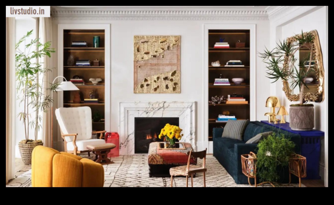 Kā es varu apvienot vairākas dekorēšanas koncepcijas vienā telpā?