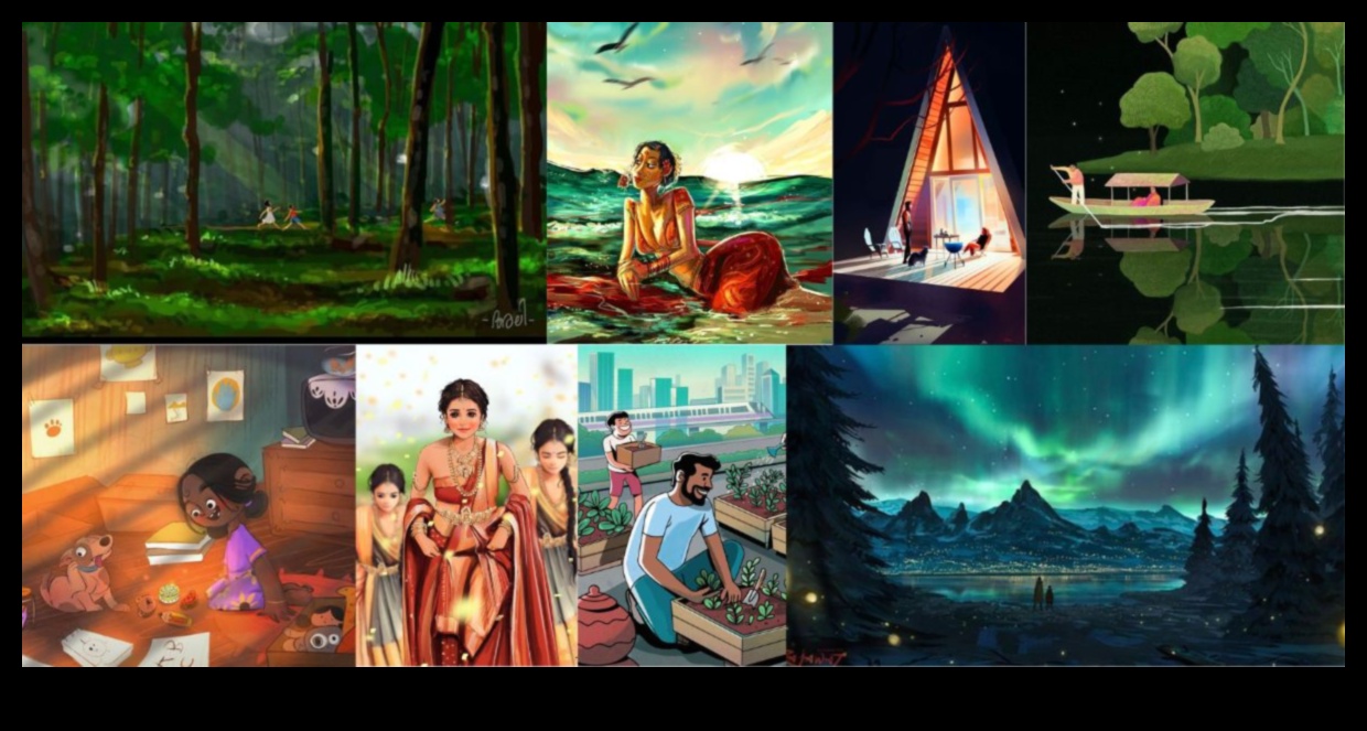 Ilustrētā alķīmija: ideju pārvēršana mākslinieciskos šedevros