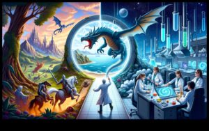 Iztēles sfēras: fantastisku pasaules ilustrācija