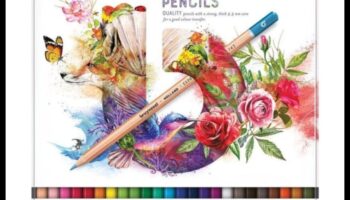 Ārpus reālisma: abstraktas izteiksmes krāsainu zīmuļu mākslā