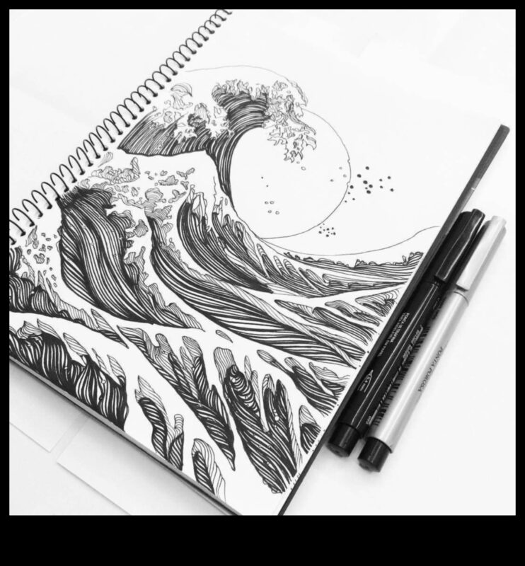 Sarežģīta tinte: sīku detaļu izpēte pildspalvas zīmējumos