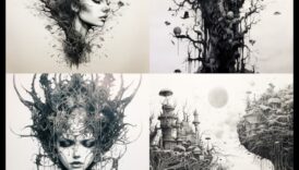 Tintes skicēšanas darbnīca: mākslinieciskās meistarības paņēmienu izpēte