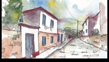 Zīmulis un bruģis: pilsētas ielu faktūras tveršana